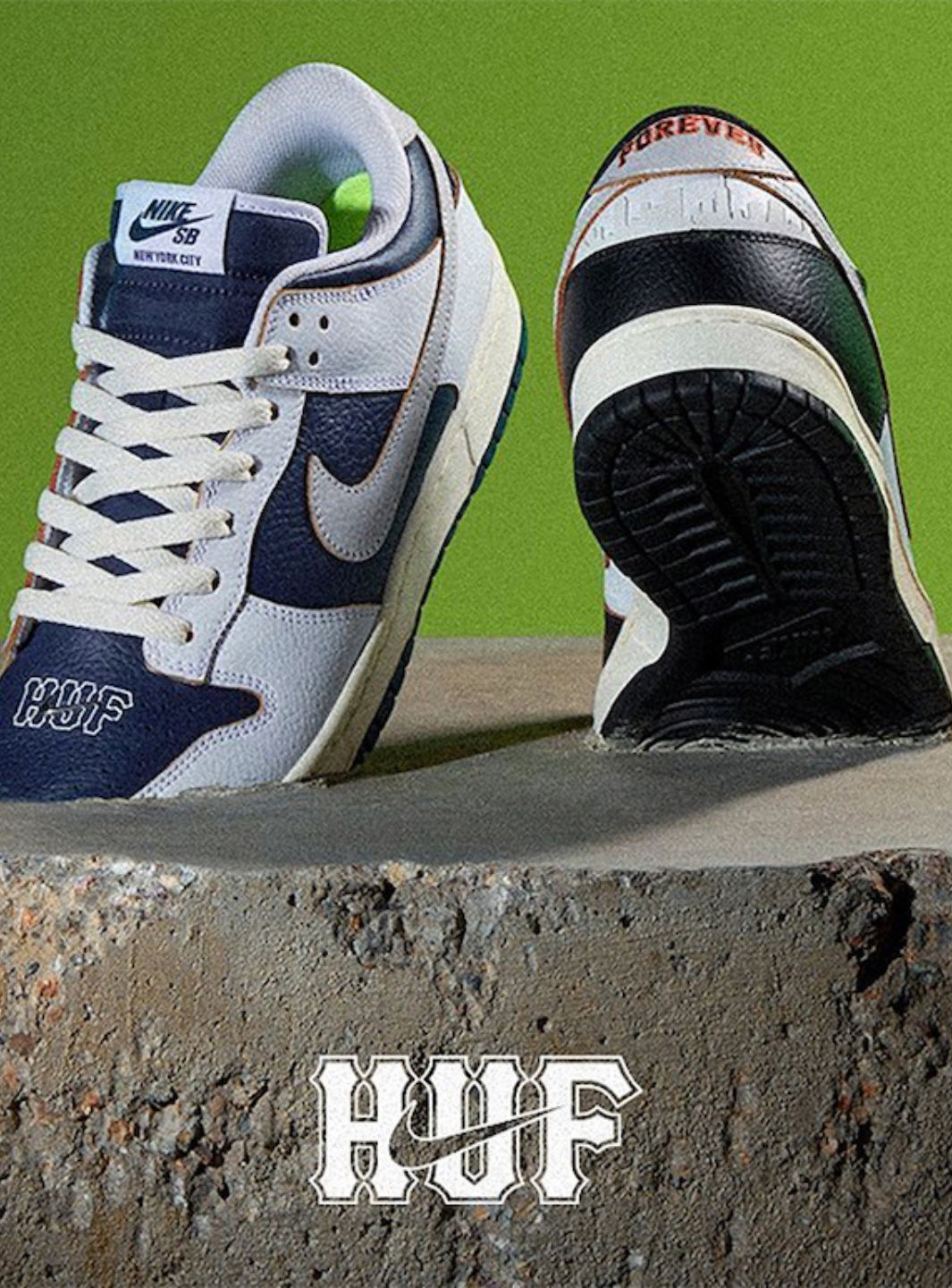 Nike SB Dunk Low HUF New York City - FD8775-100 | ResellZone