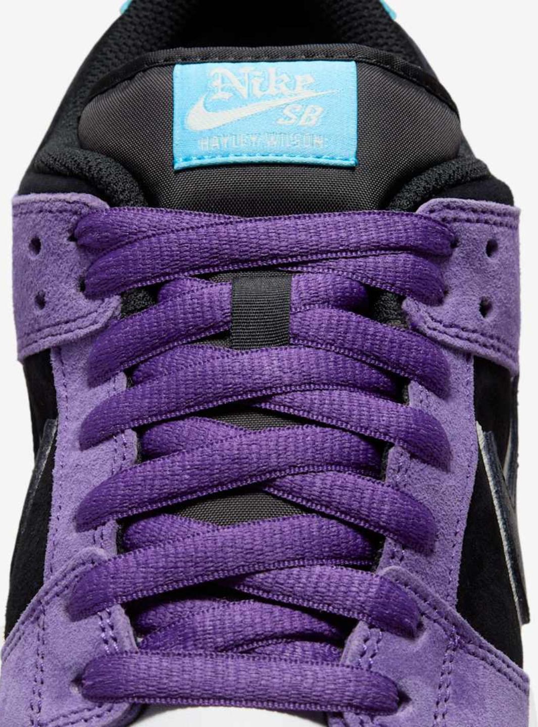 Nike SB Dunk Low Pro Hayley Wilson Black Court Purple - HJ0513-500 | ResellZone