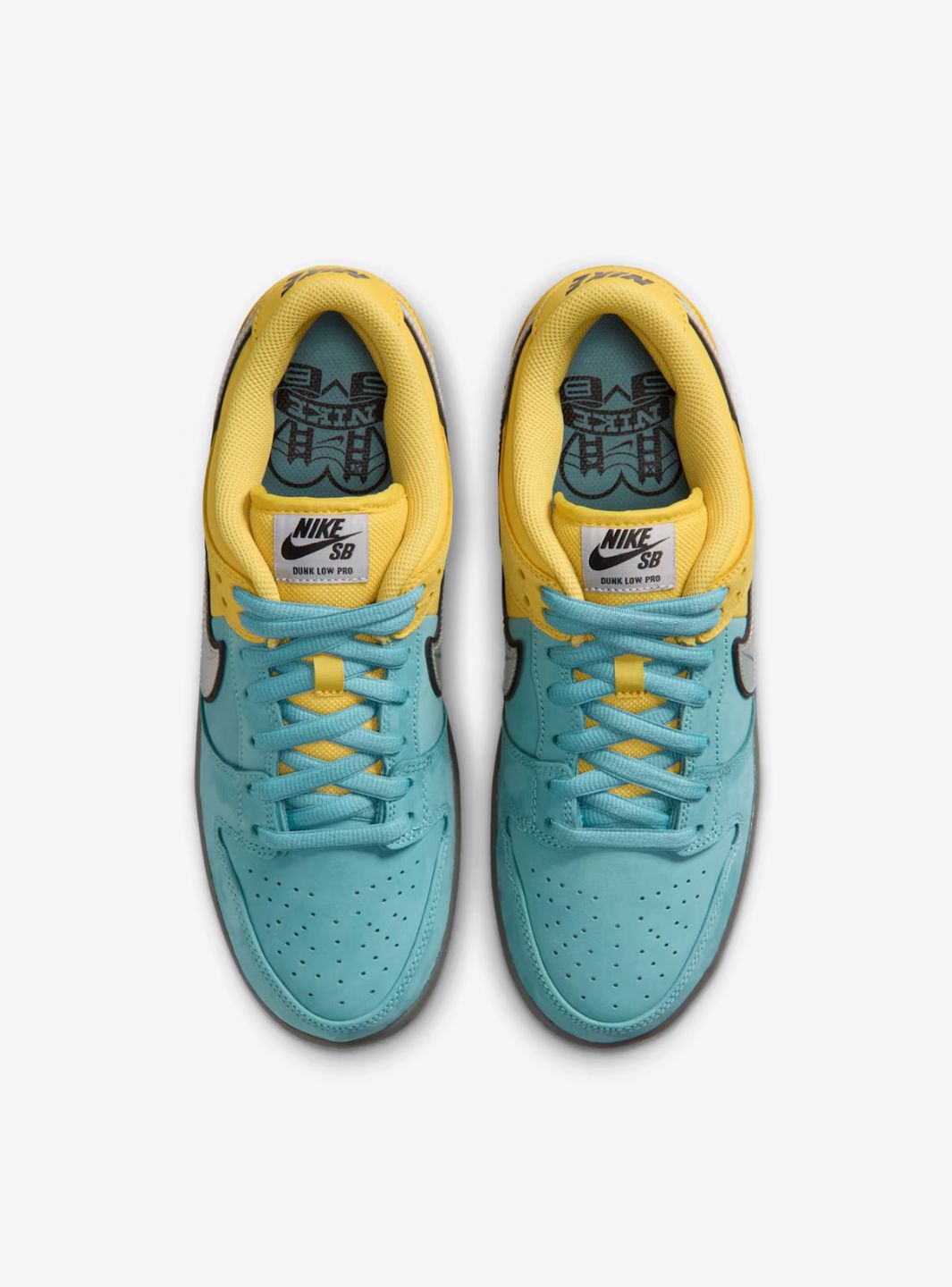Nike SB Dunk Low Pro Muni Lightning Denim Turquoise