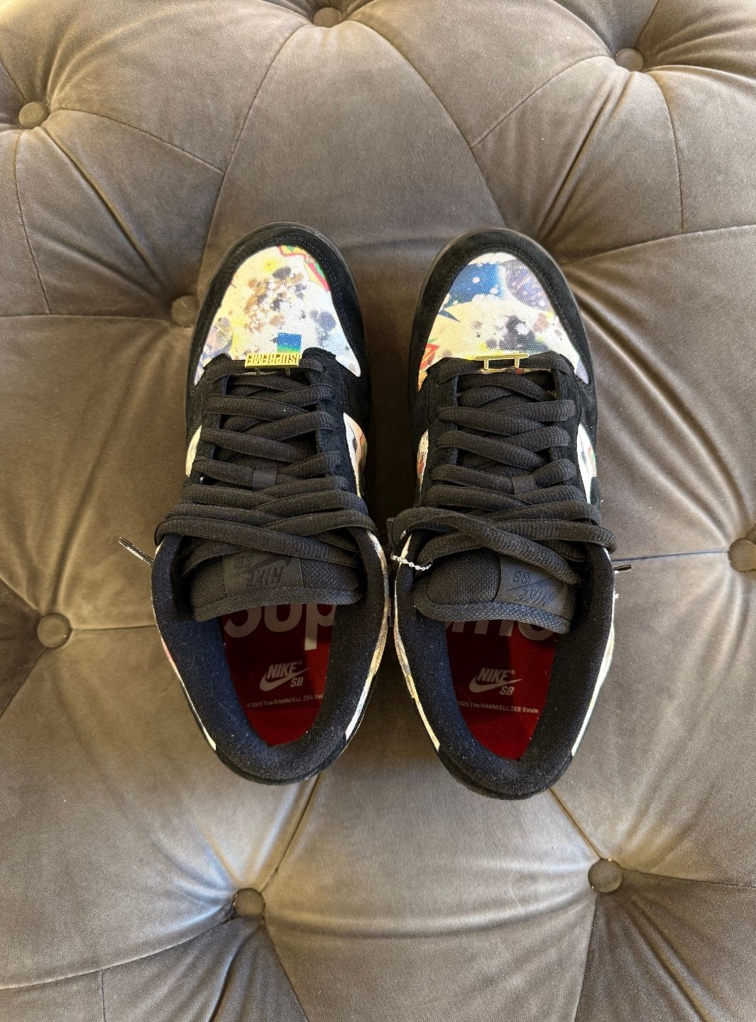 Nike SB Dunk Low Supreme Rammellzee - Sneakers Usate | ResellZone