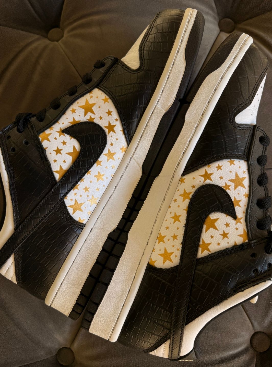 Nike SB Dunk Low Supreme Stars Black (2021) - Sneakers Usate | ResellZone