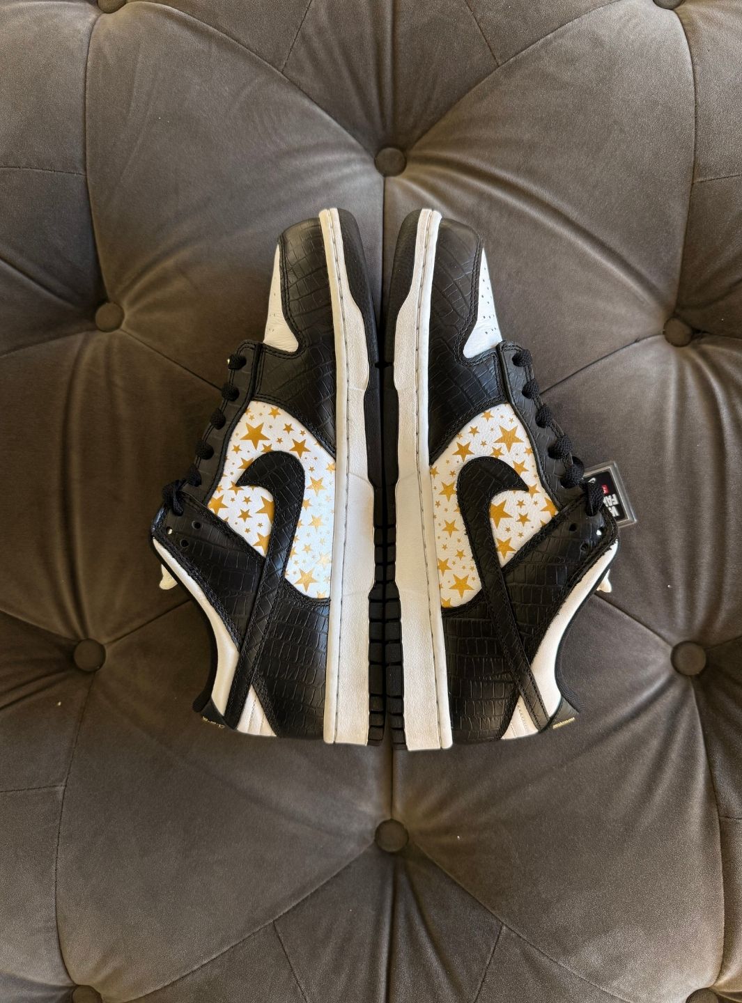 Nike SB Dunk Low Supreme Stars Black (2021) - Sneakers Usate | ResellZone