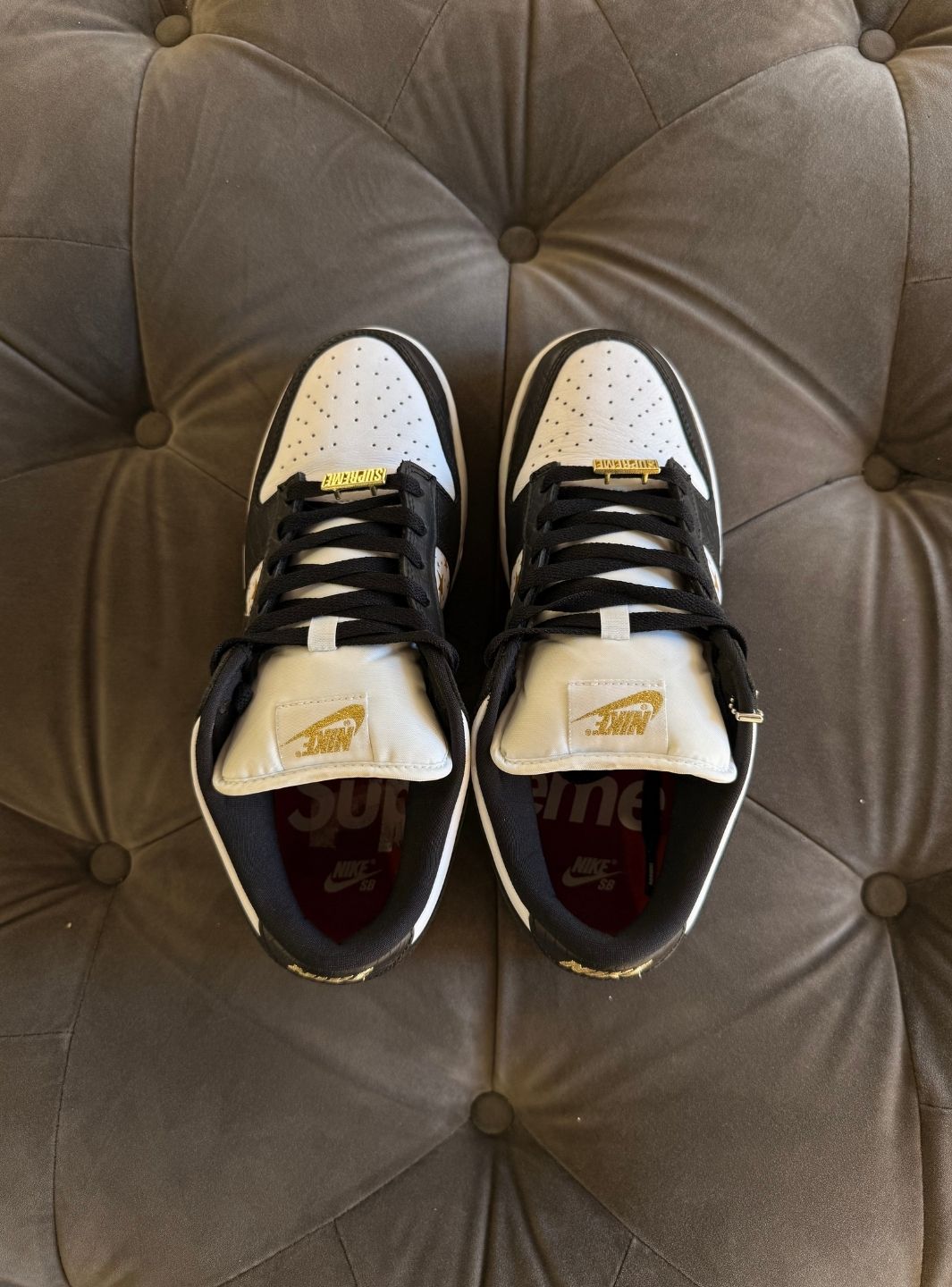 Nike SB Dunk Low Supreme Stars Black (2021) - Sneakers Usate | ResellZone
