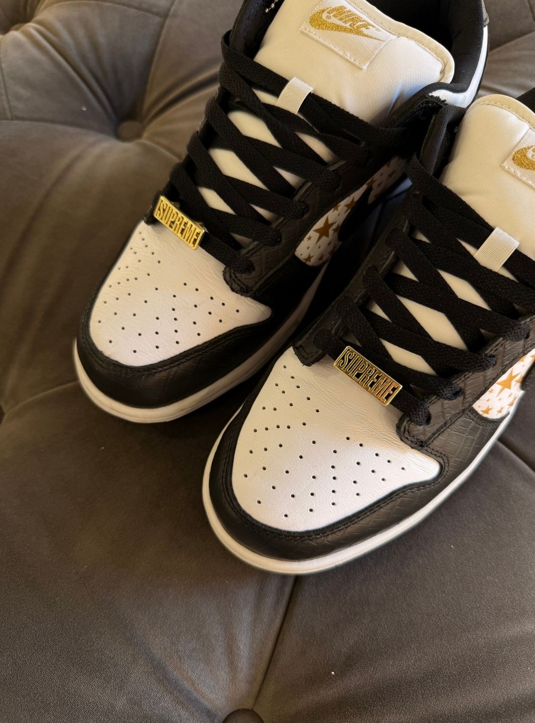Nike SB Dunk Low Supreme Stars Black (2021) - Sneakers Usate | ResellZone