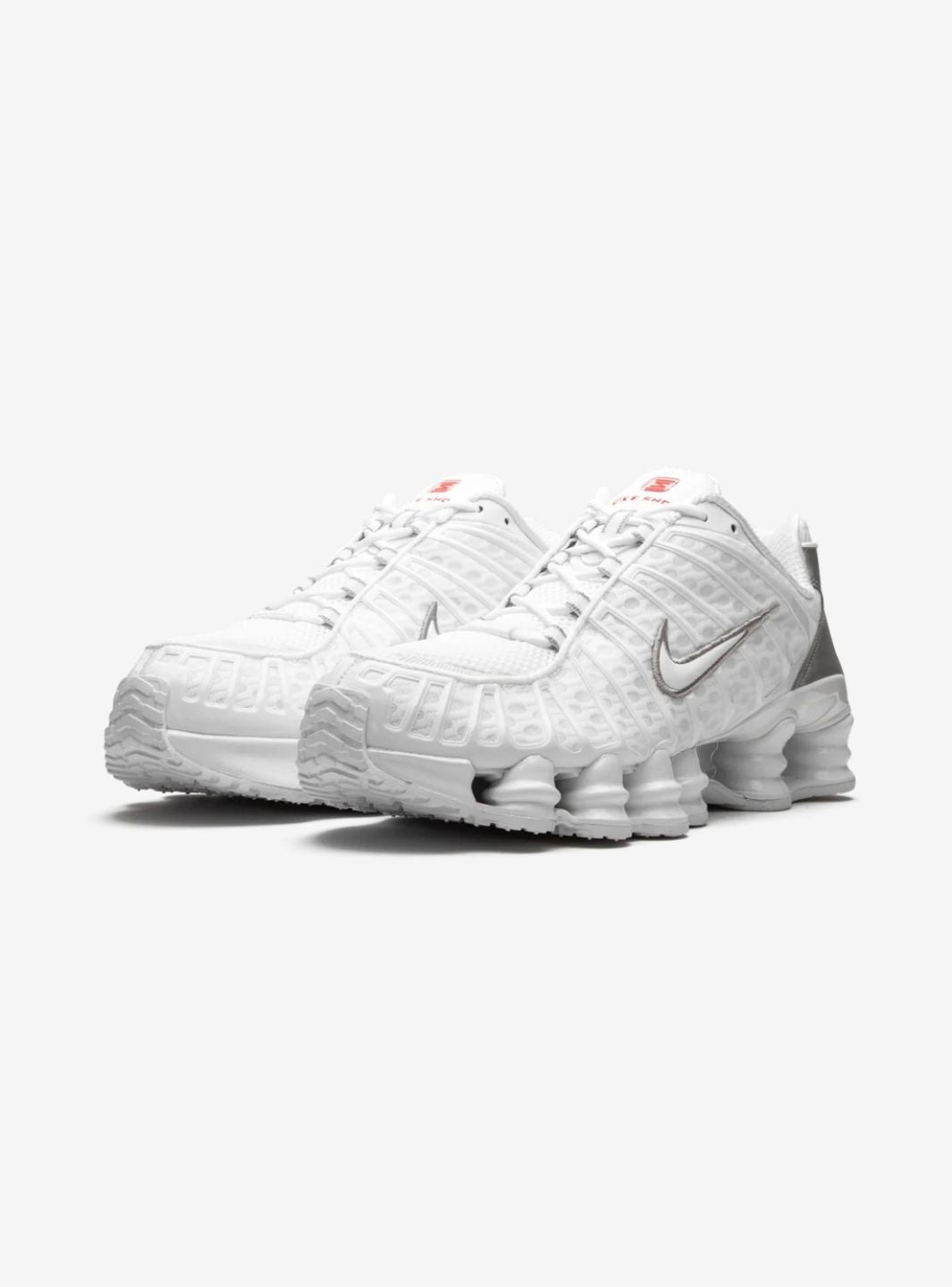 Nike Shox TL White Metallic Silver - AV3595-100 | ResellZone