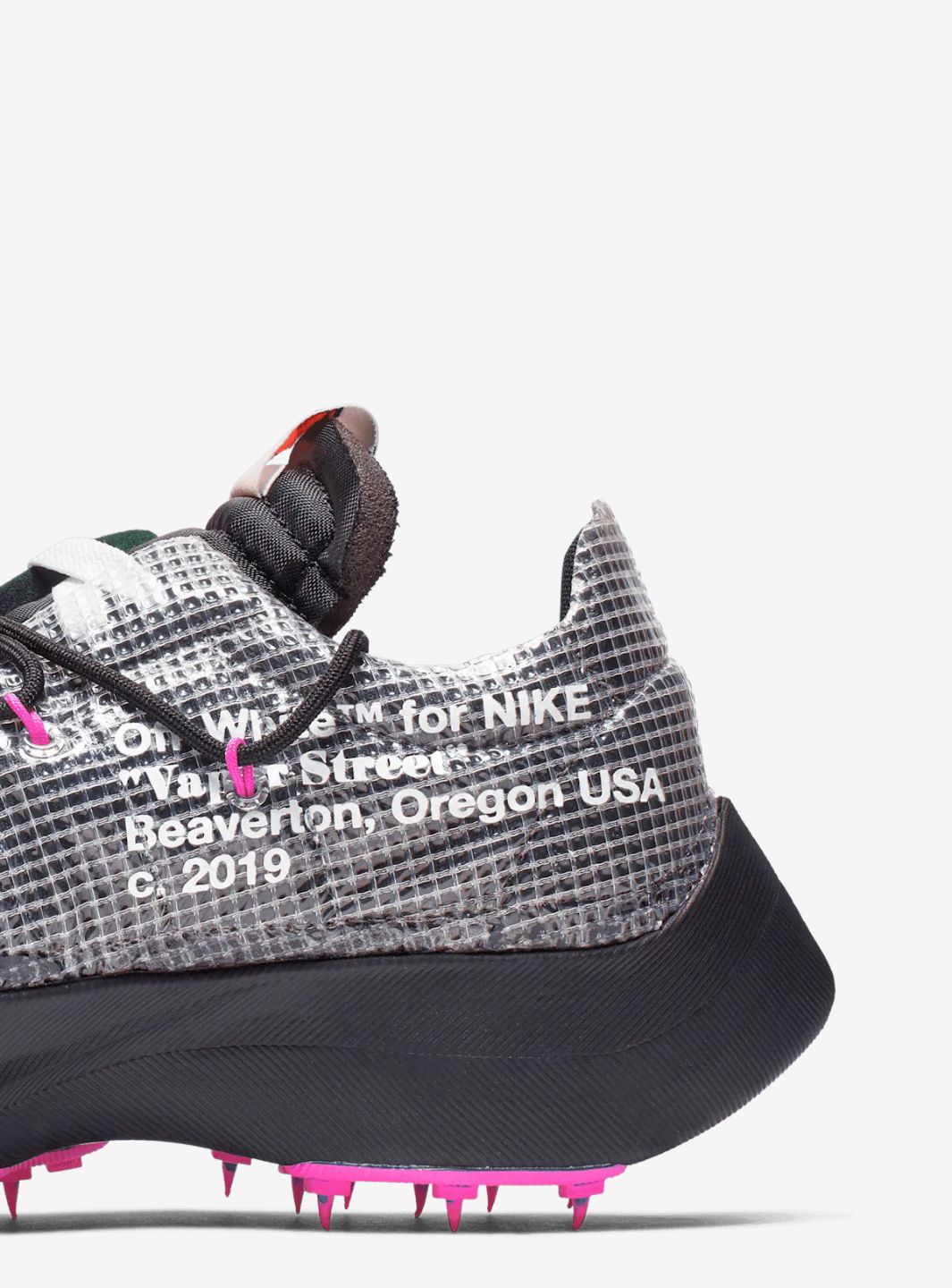 Nike Vapor Street Off-White Black Laser Fuchsia - CD8178-001 | ResellZone