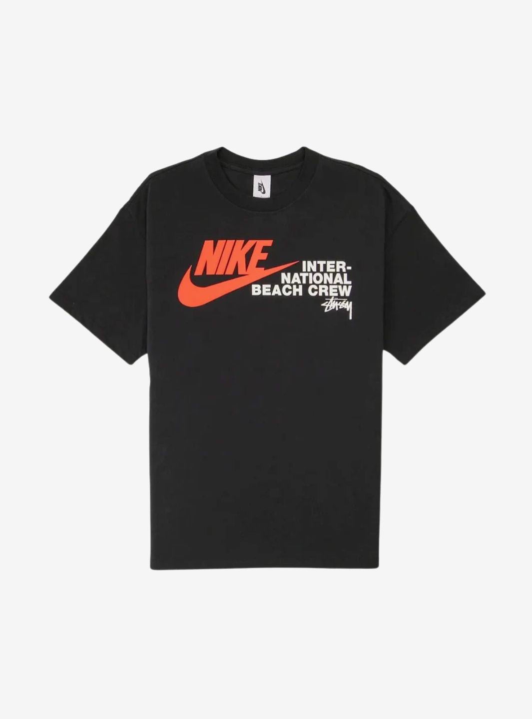 Nike x Stussy International Beach Crew T-Shirt Black | ResellZone