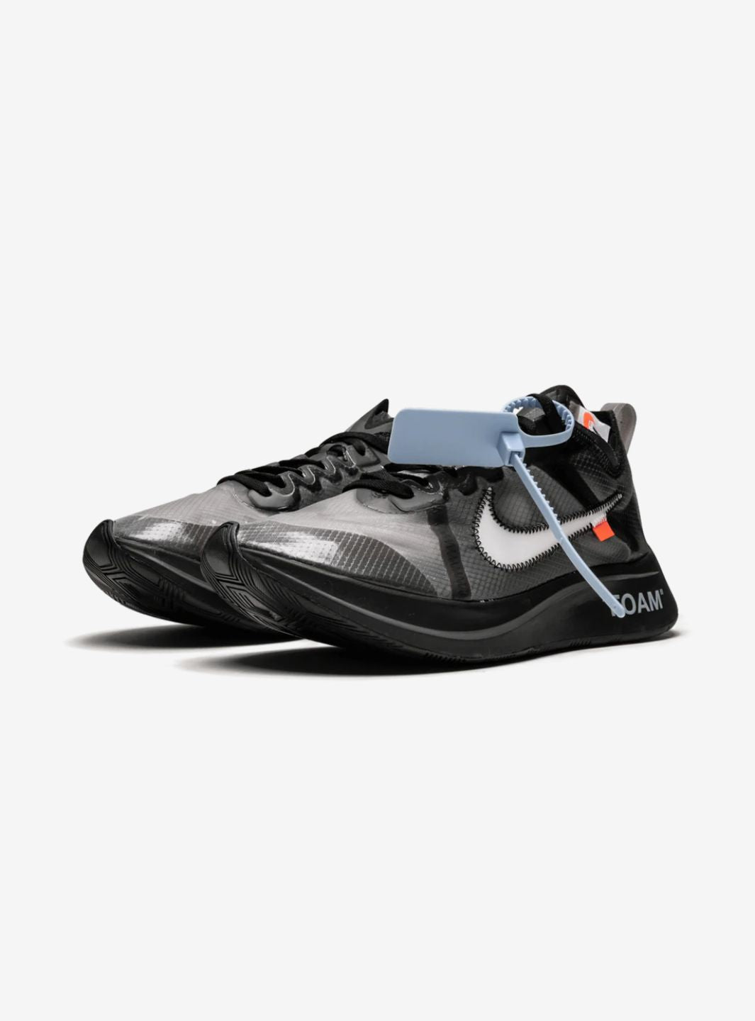 Nike Zoom Fly Off-White Black Silver - AJ4588-001 | ResellZone