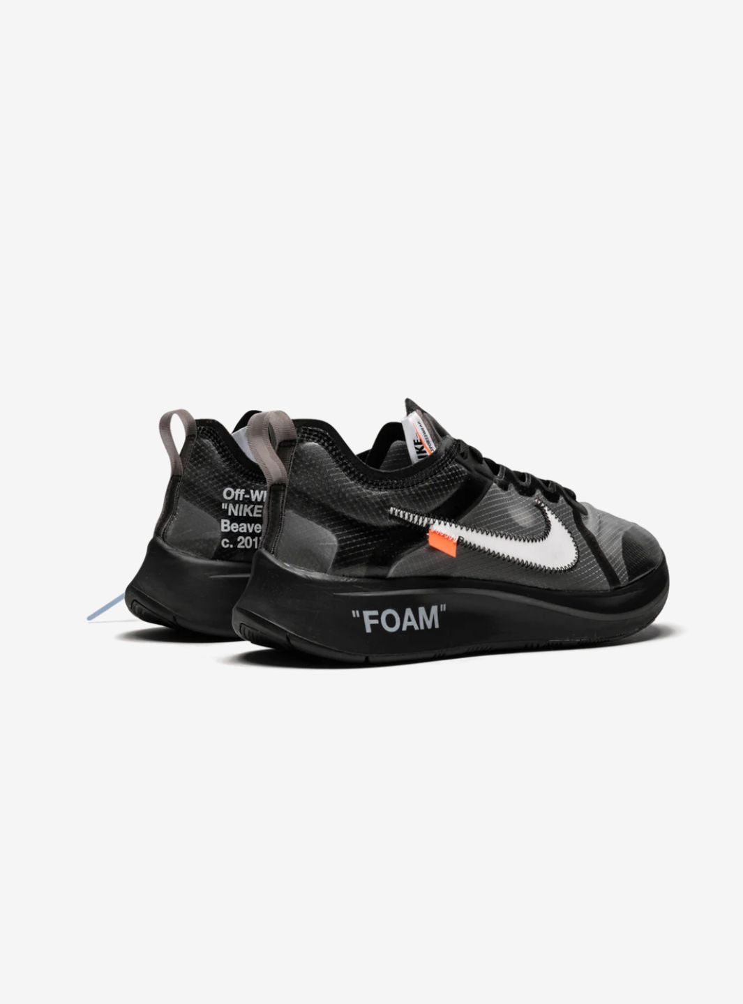 Nike Zoom Fly Off-White Black Silver - AJ4588-001 | ResellZone