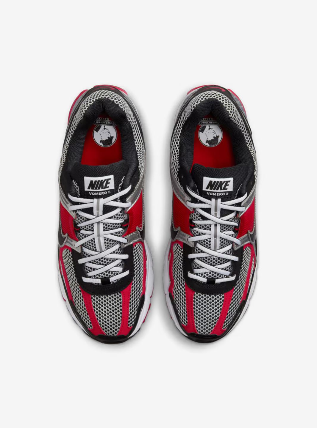 Nike Zoom Vomero 5 Metallic Silver University Red - HV0926-095 | ResellZone