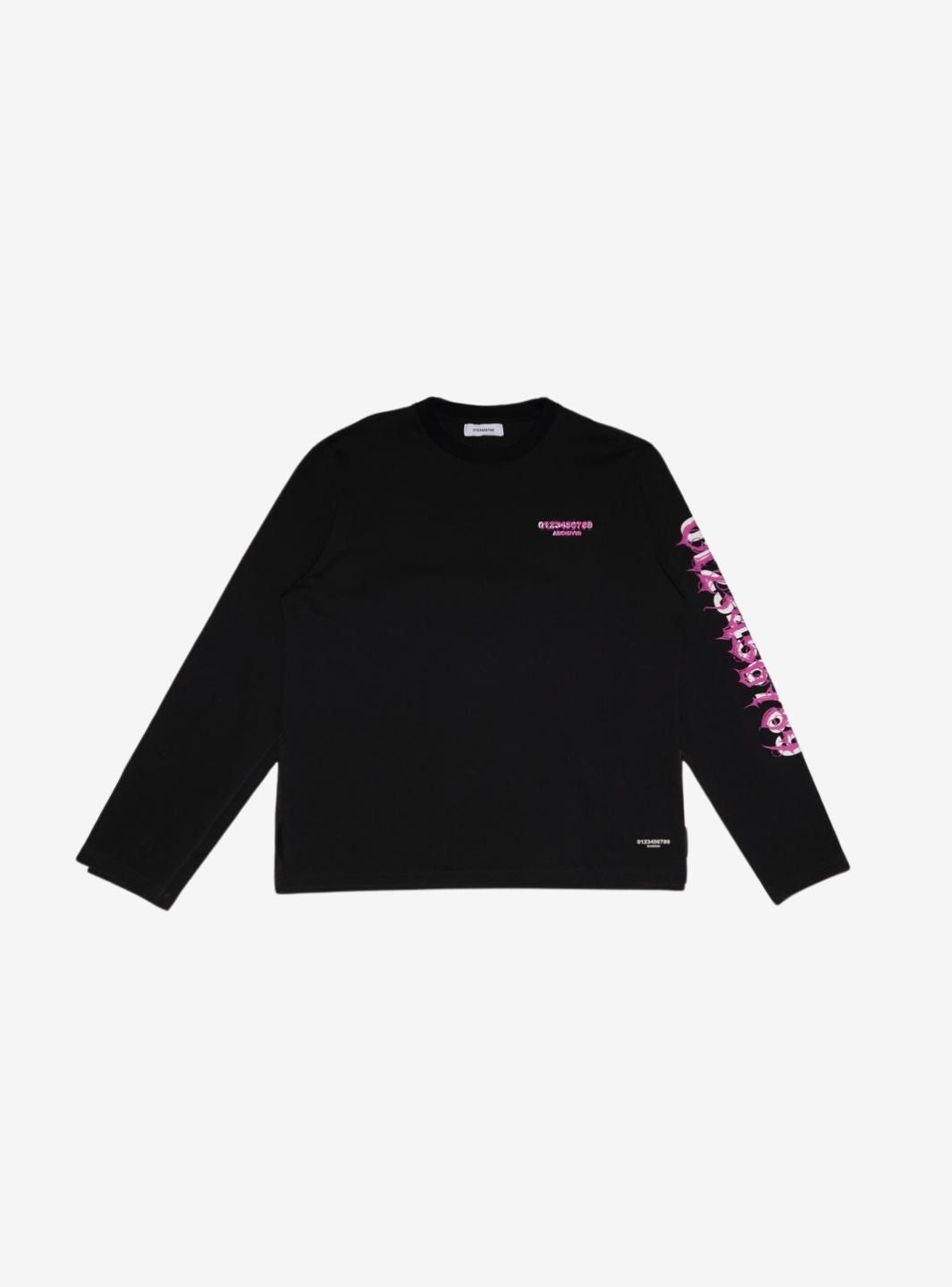Numeri Archivio Longsleeve Black Fuchsia | ResellZone