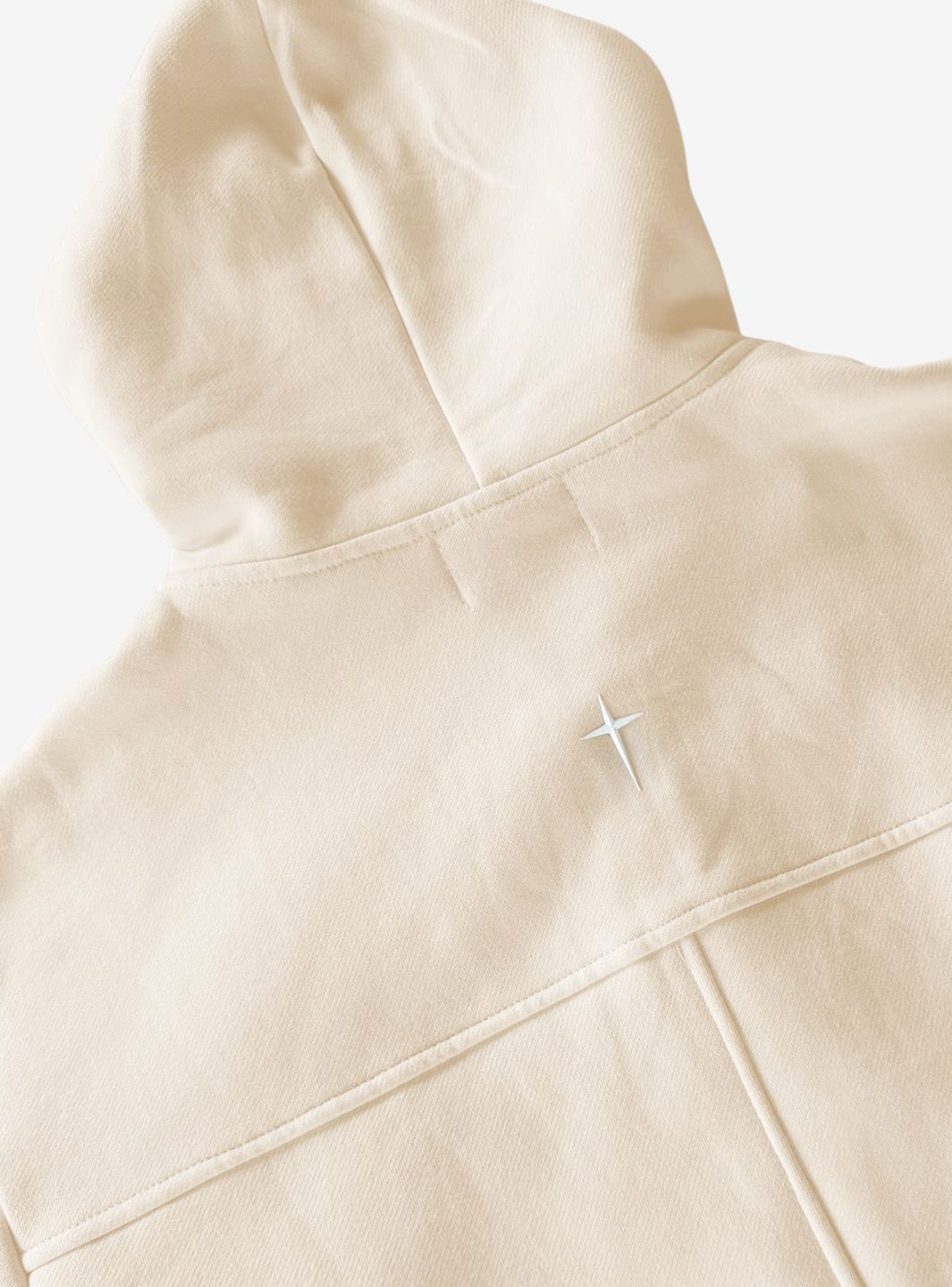 On My Way Hope Zip Hoodie Cream | ResellZone
