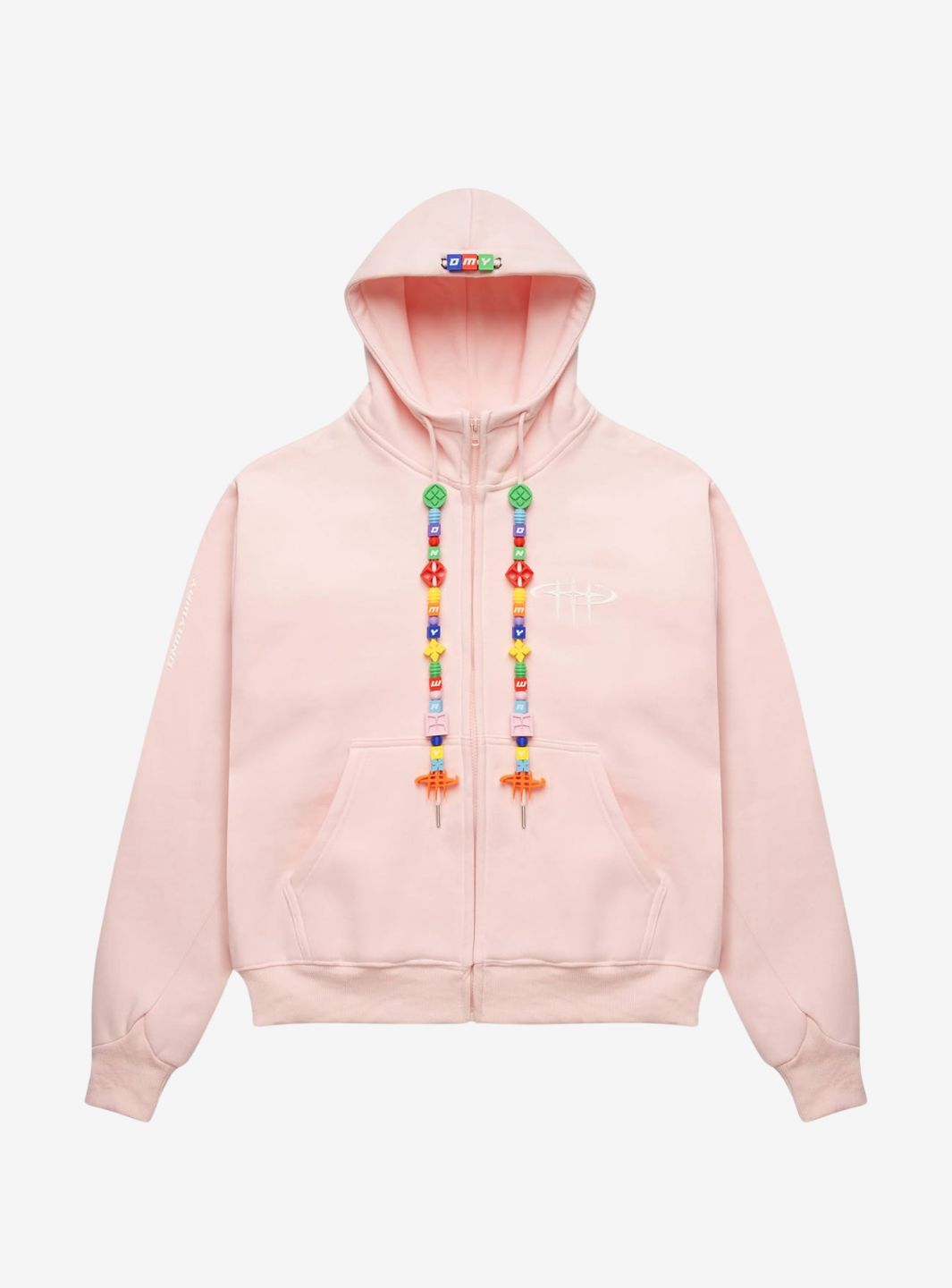 On My Way Hope Zip Hoodie Pink | ResellZone