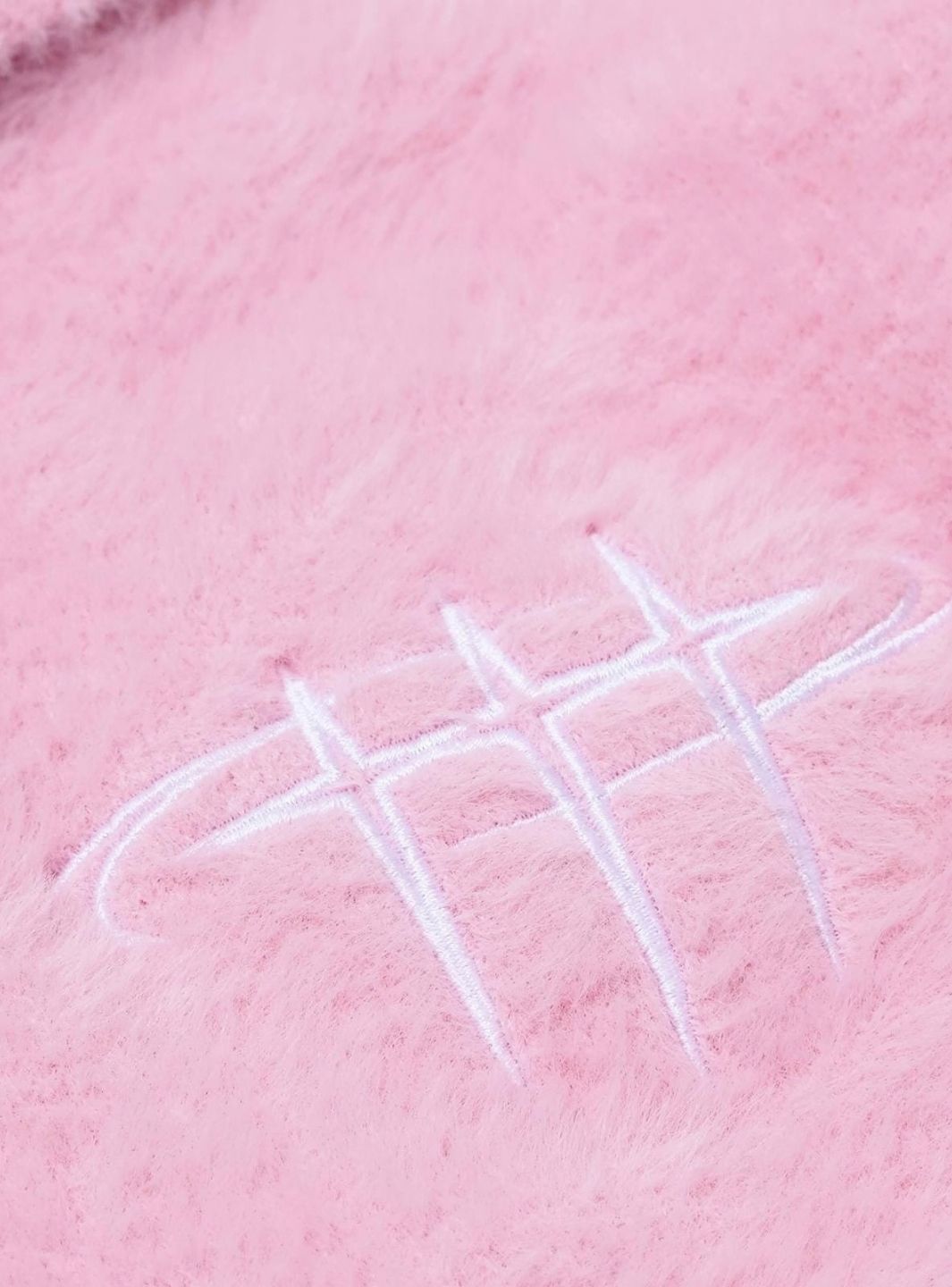 On My Way Lovers Furry Polo Pink | ResellZone