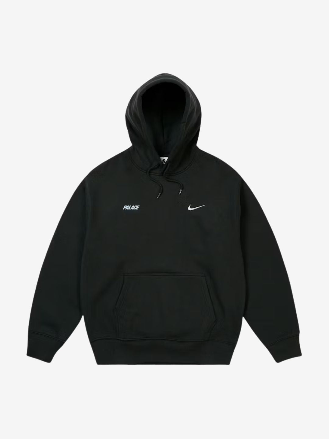 Palace x Nike Font Swoosh Hoodie Black | ResellZone