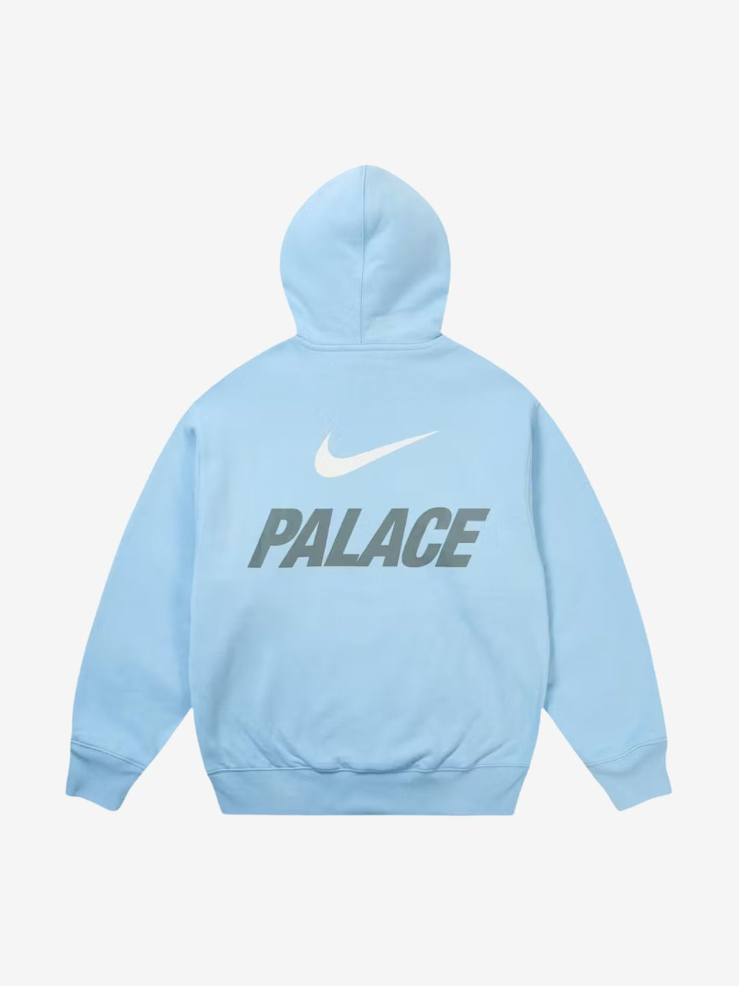 Palace x Nike Font Swoosh Hoodie Sky Blue | ResellZone