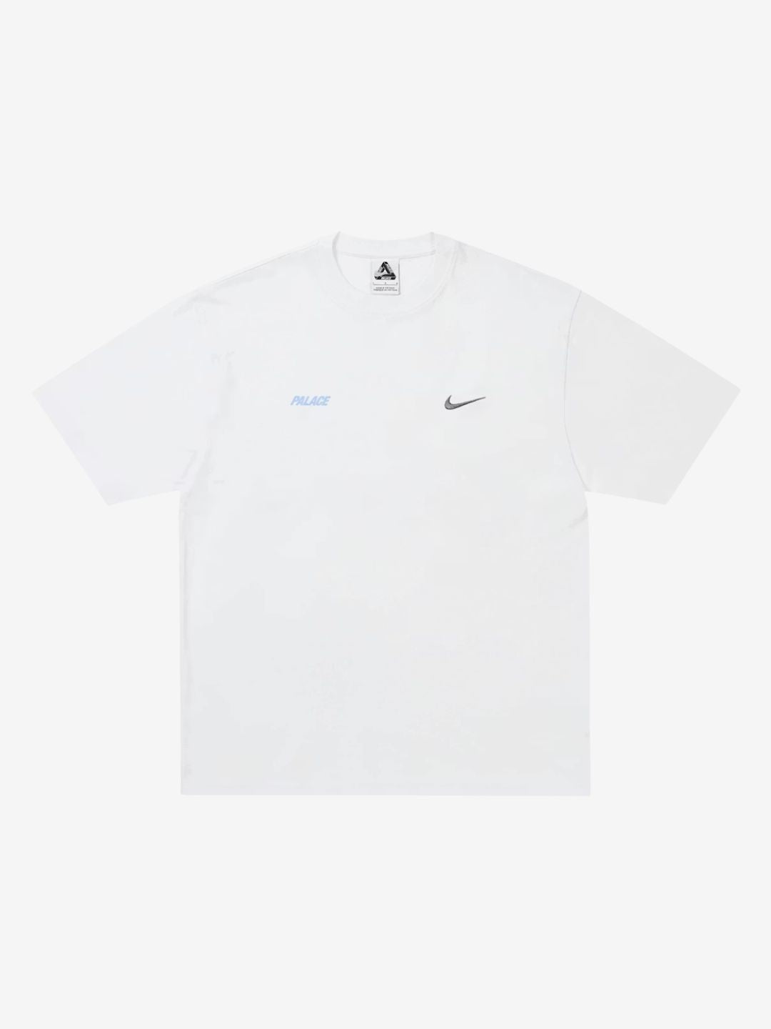 Palace x Nike Font Swoosh T-Shirt White | ResellZone