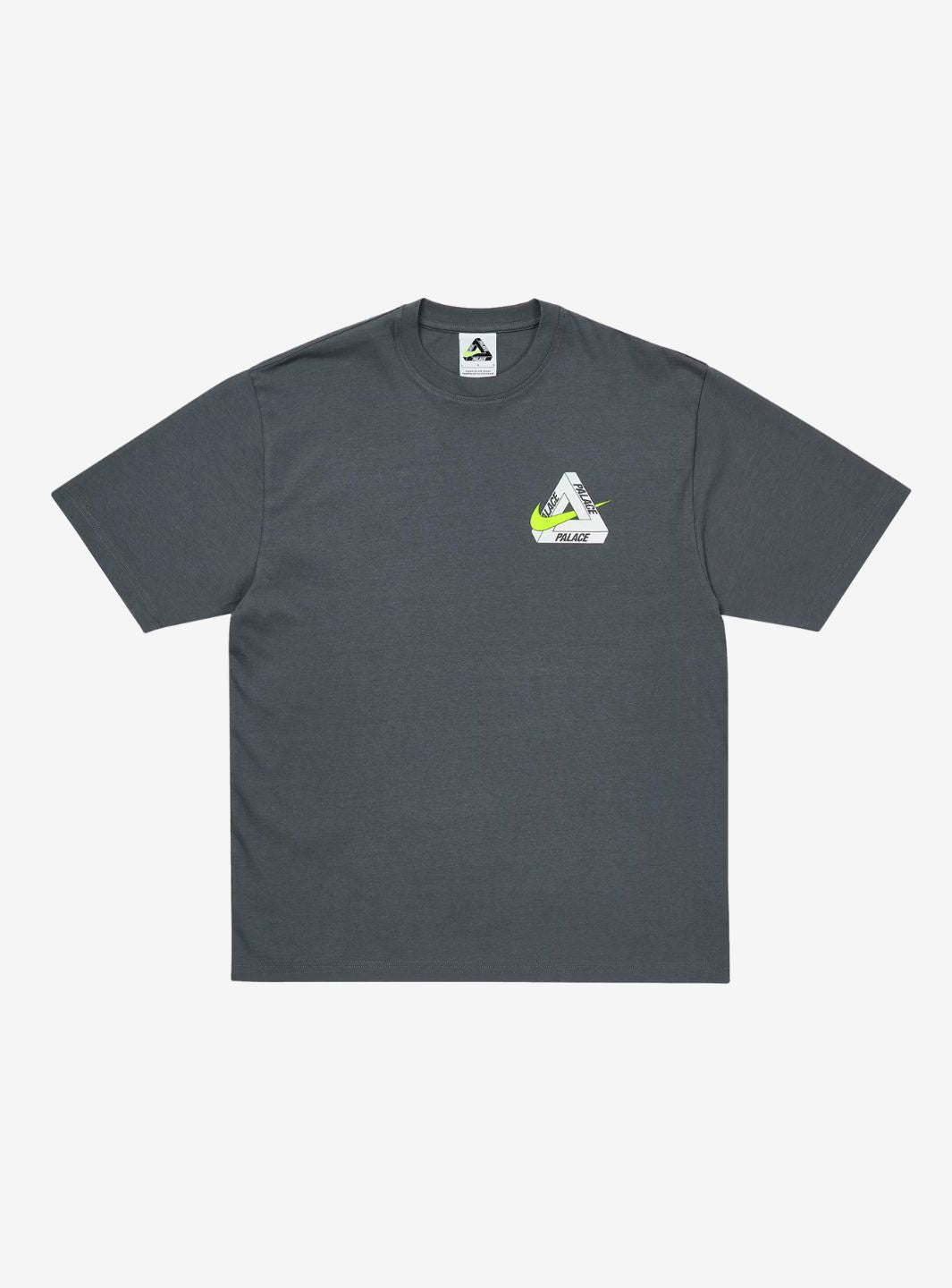 Palace x Nike Tri Swoosh T-Shirt Charcoal | ResellZone