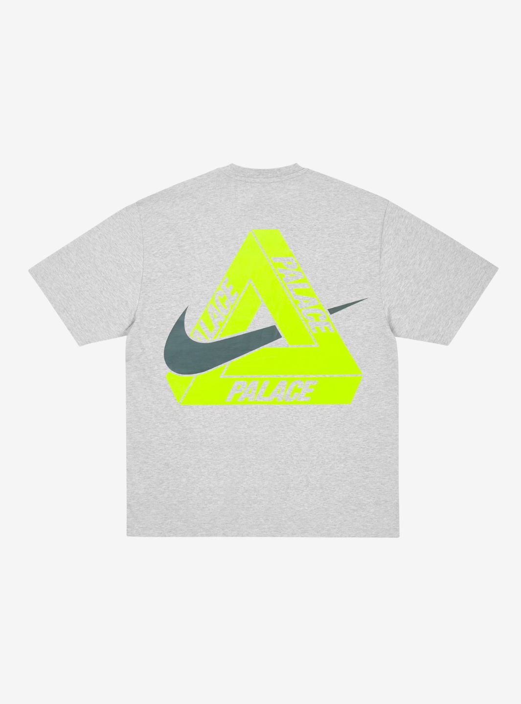 Palace x Nike Tri Swoosh T-Shirt Grey Marl | ResellZone
