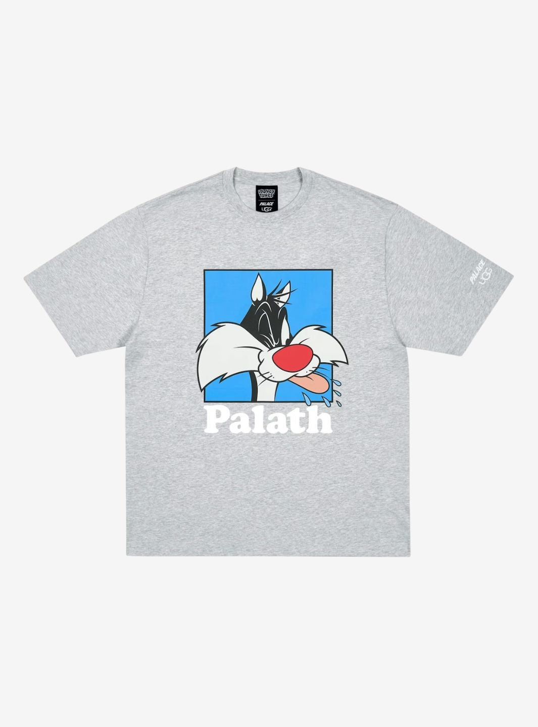 Palace x UGG Looney Tunes T-Shirt Grey Marl | ResellZone