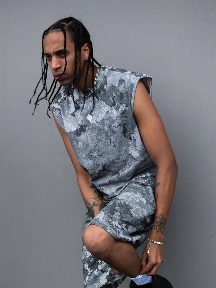 Pantalón Canottiera Military Camo