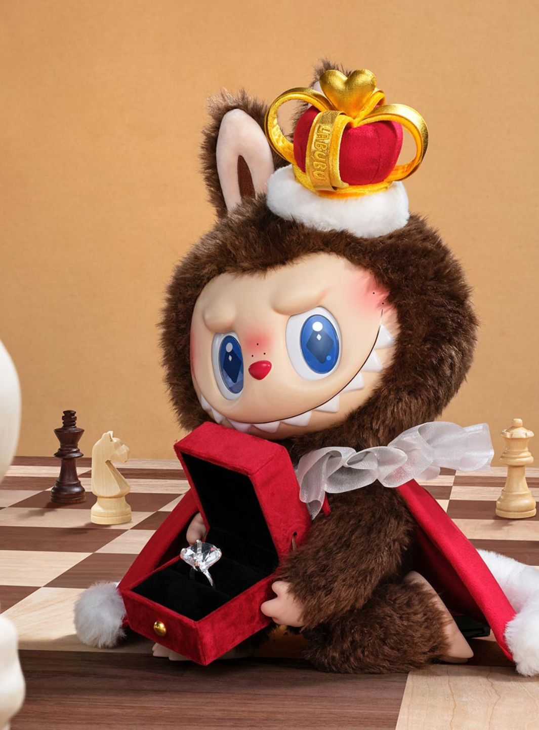 Pop Mart Labubu The Monsters Let's Checkmate Series Vinyl Plush Doll 40cm | ResellZone