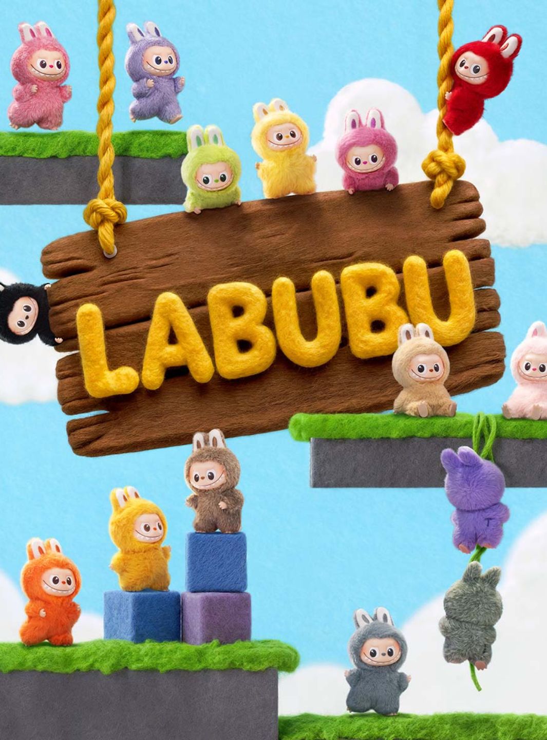 Pop Mart Labubu The Monsters Pin for Love Series Vinyl Plush Pendant (N-Z) (1 Blind Box) | ResellZone