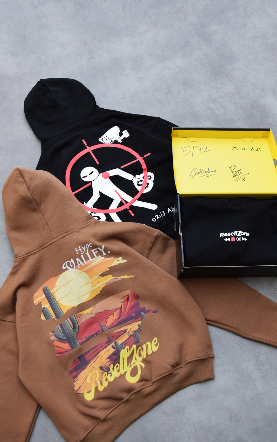 Robbery Vision Black Hoodie | ResellZone