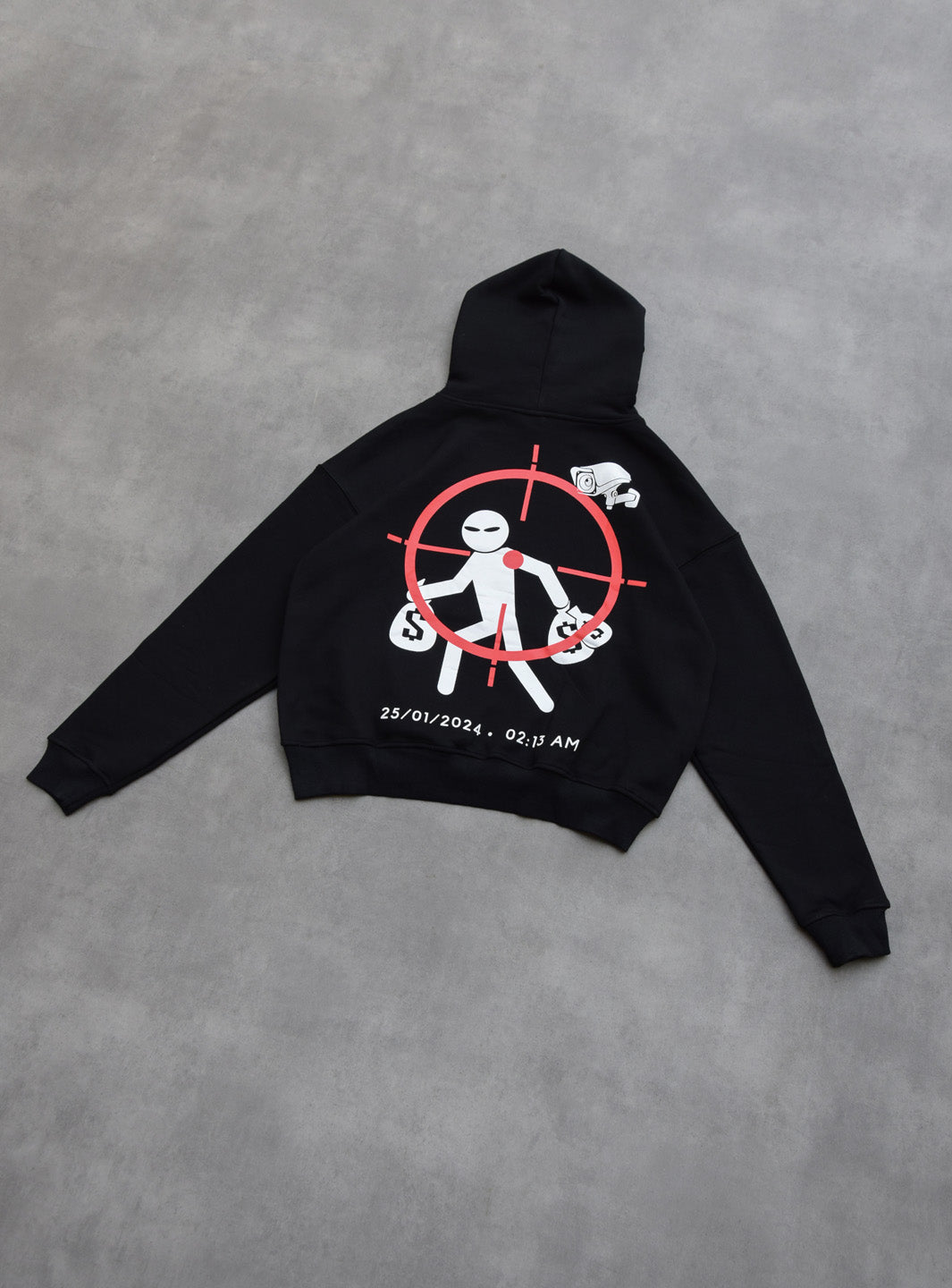 Robbery Vision Black Hoodie | ResellZone