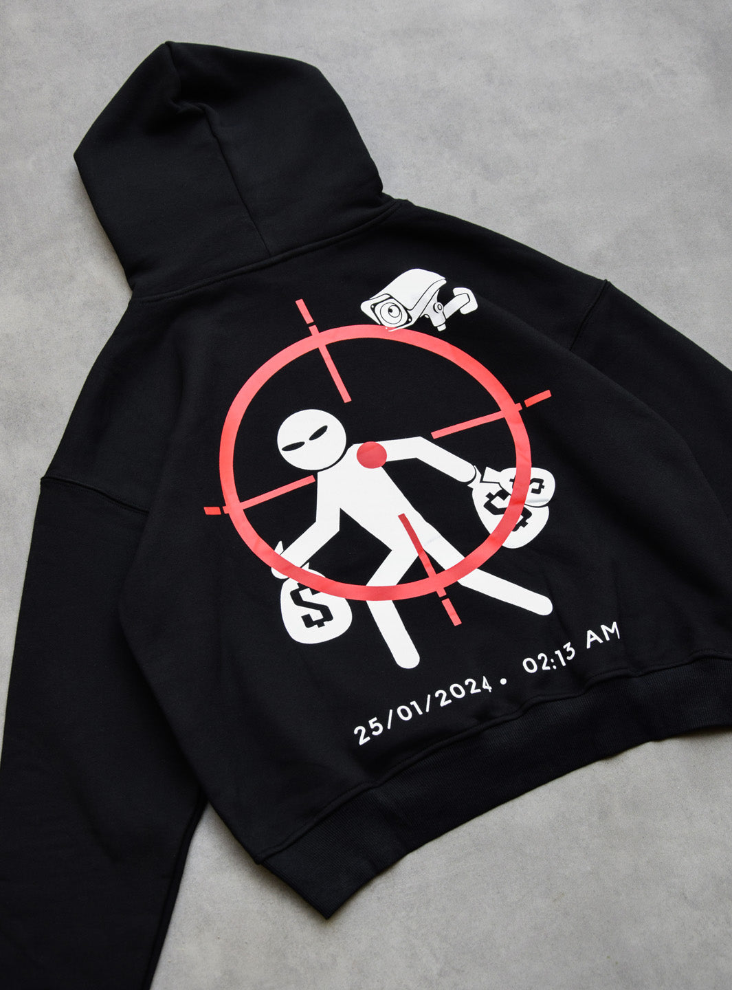 Robbery Vision Black Hoodie | ResellZone