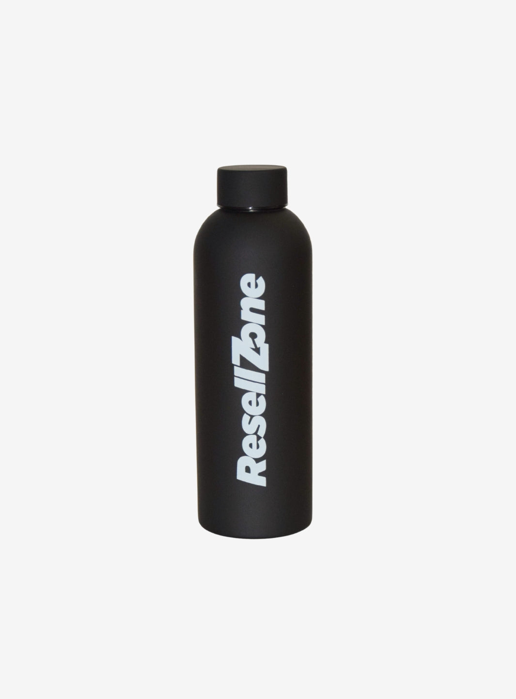 SteelFlow Matte Black Water Bottle, 500ml | ResellZone
