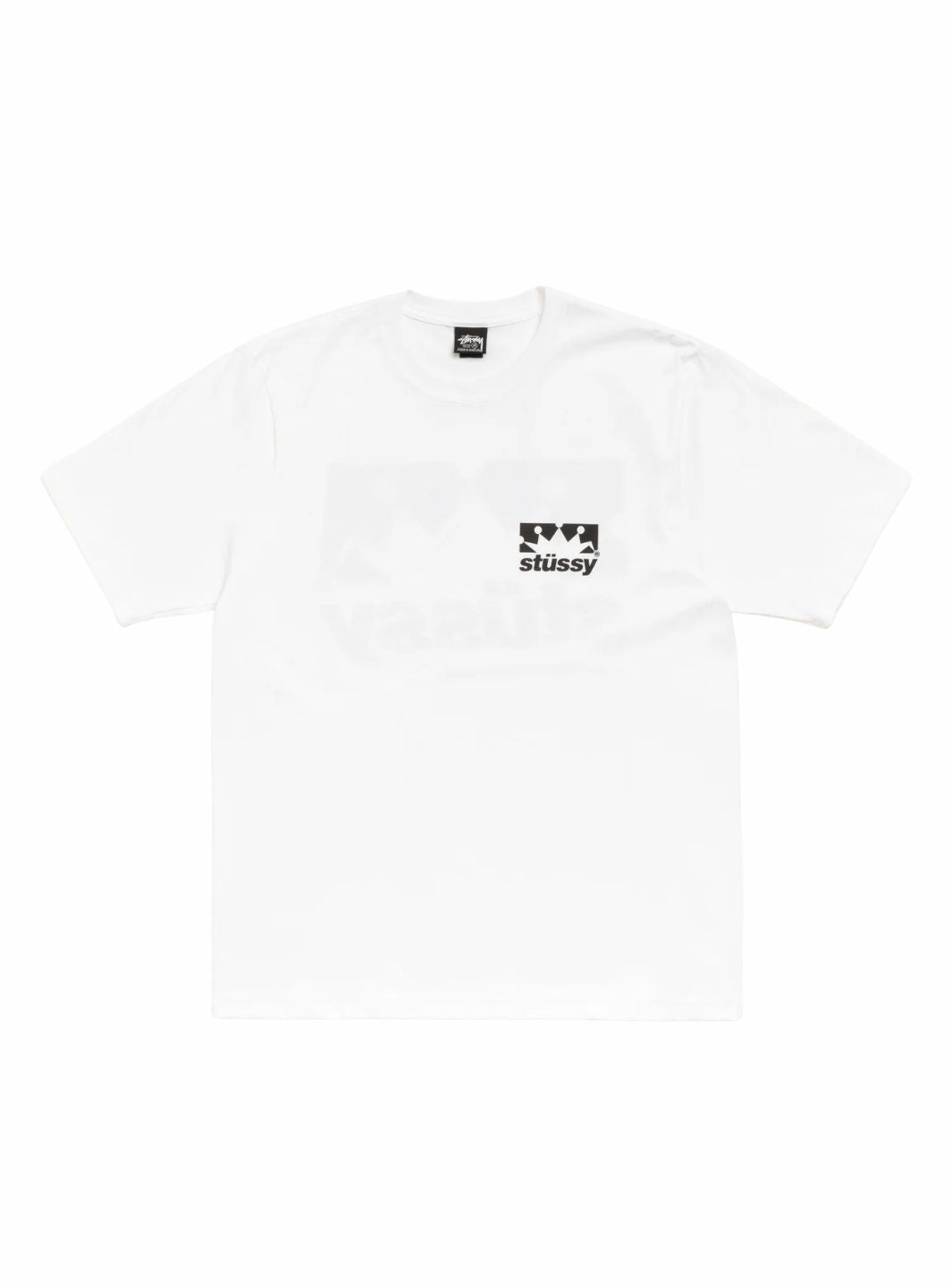 Stussy Box Crown T-Shirt White | ResellZone