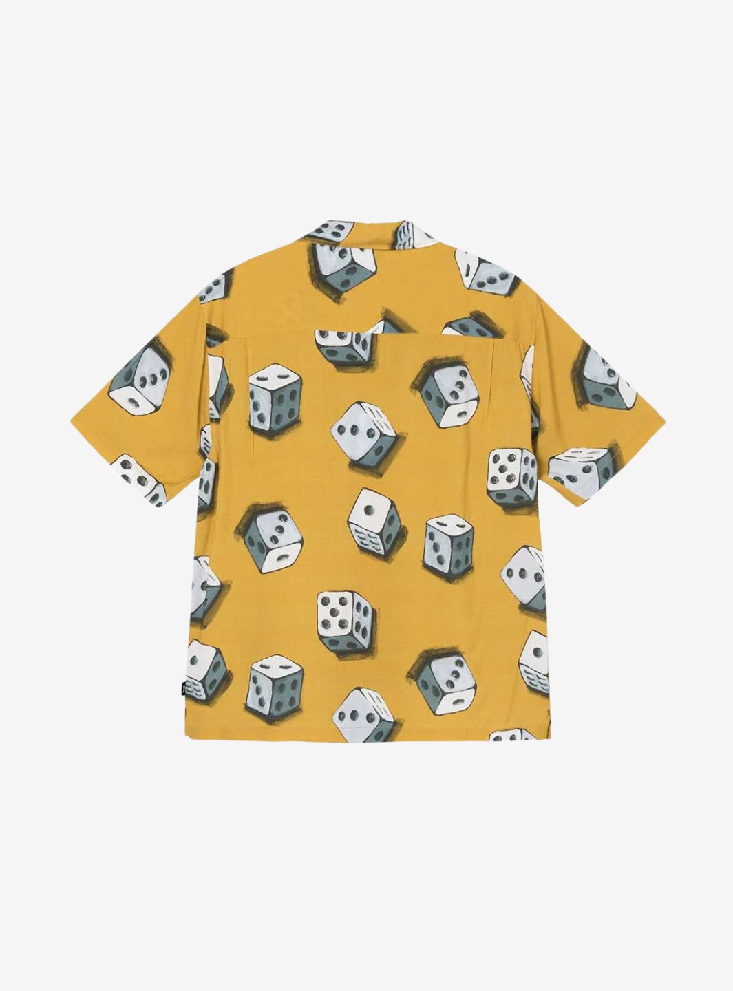 Stussy Dice Pattern Shirt Mustard | ResellZone