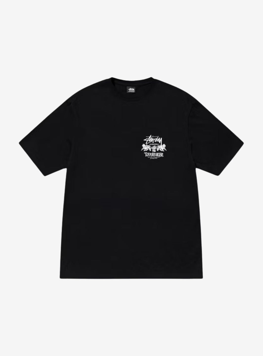 Stussy Tough Gear International T-Shirt Black | ResellZone