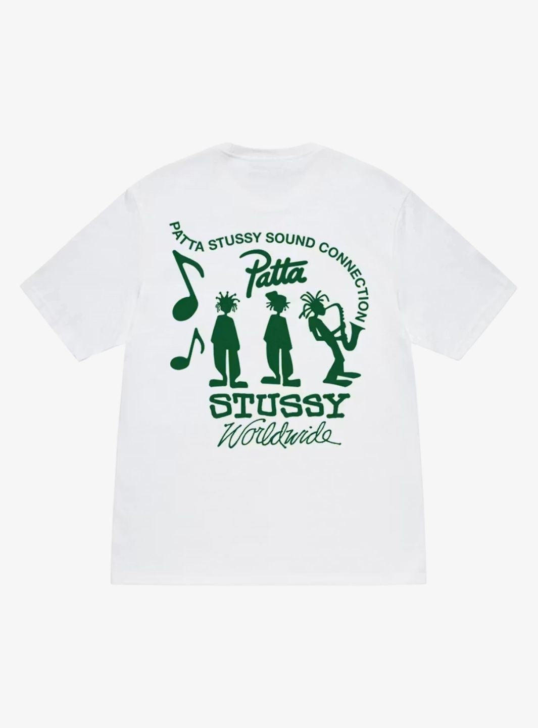 Stussy x Patta Sound Connection Tee White