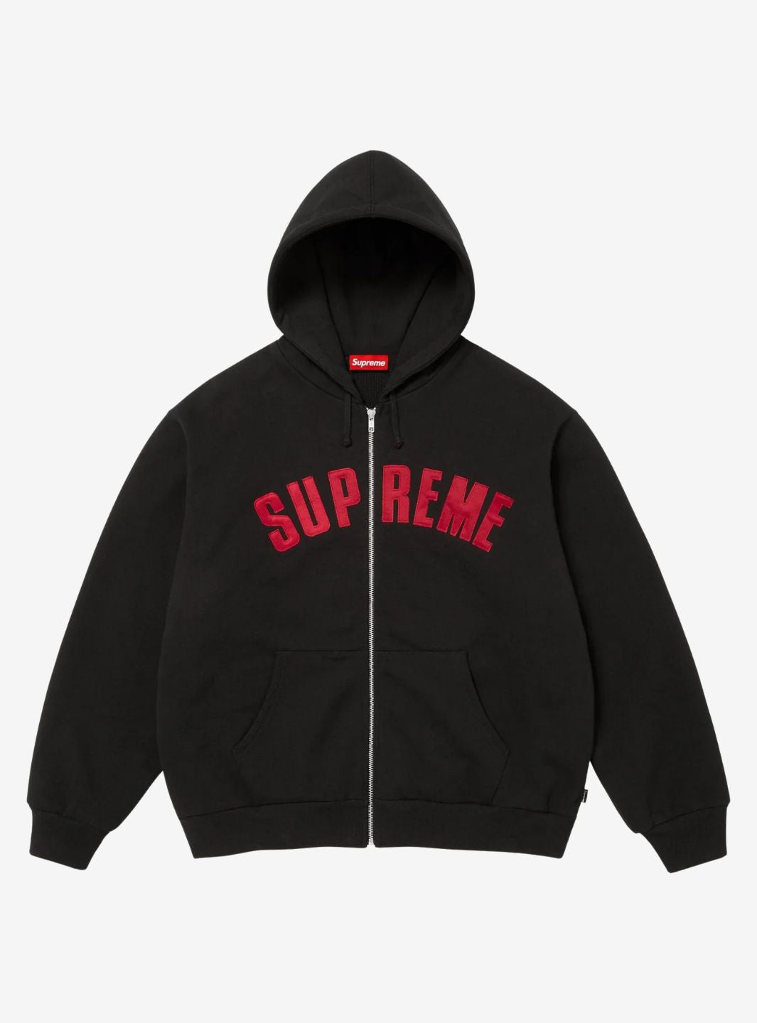 Supreme Arc Thermal Lined Zip Up Hooded Sweatshirt Black | ResellZone