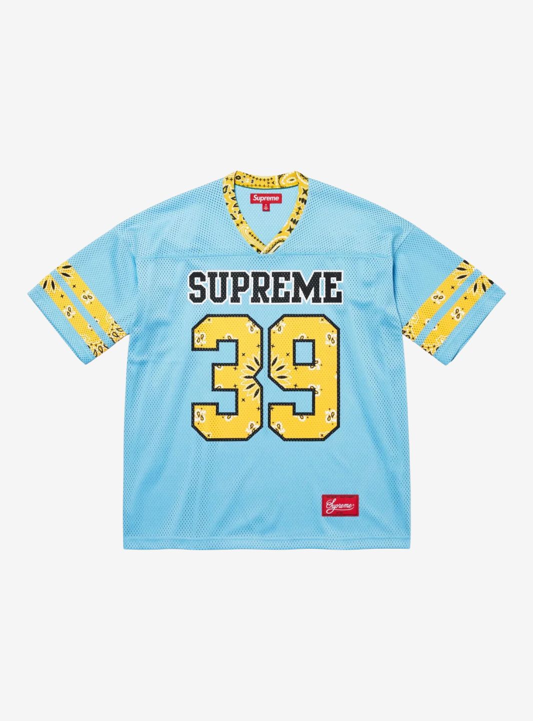 Supreme Bandana Football Jersey Blue | ResellZone