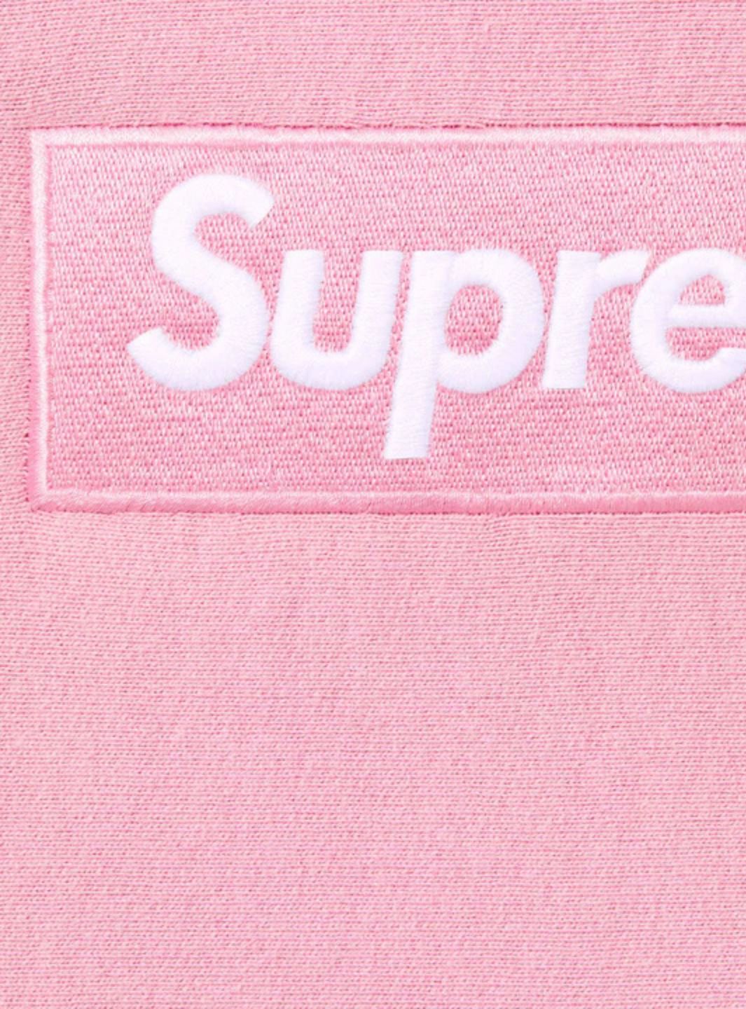 Supreme Box Logo Hooded Sweatshirt Dusty Pink (FW24) | ResellZone