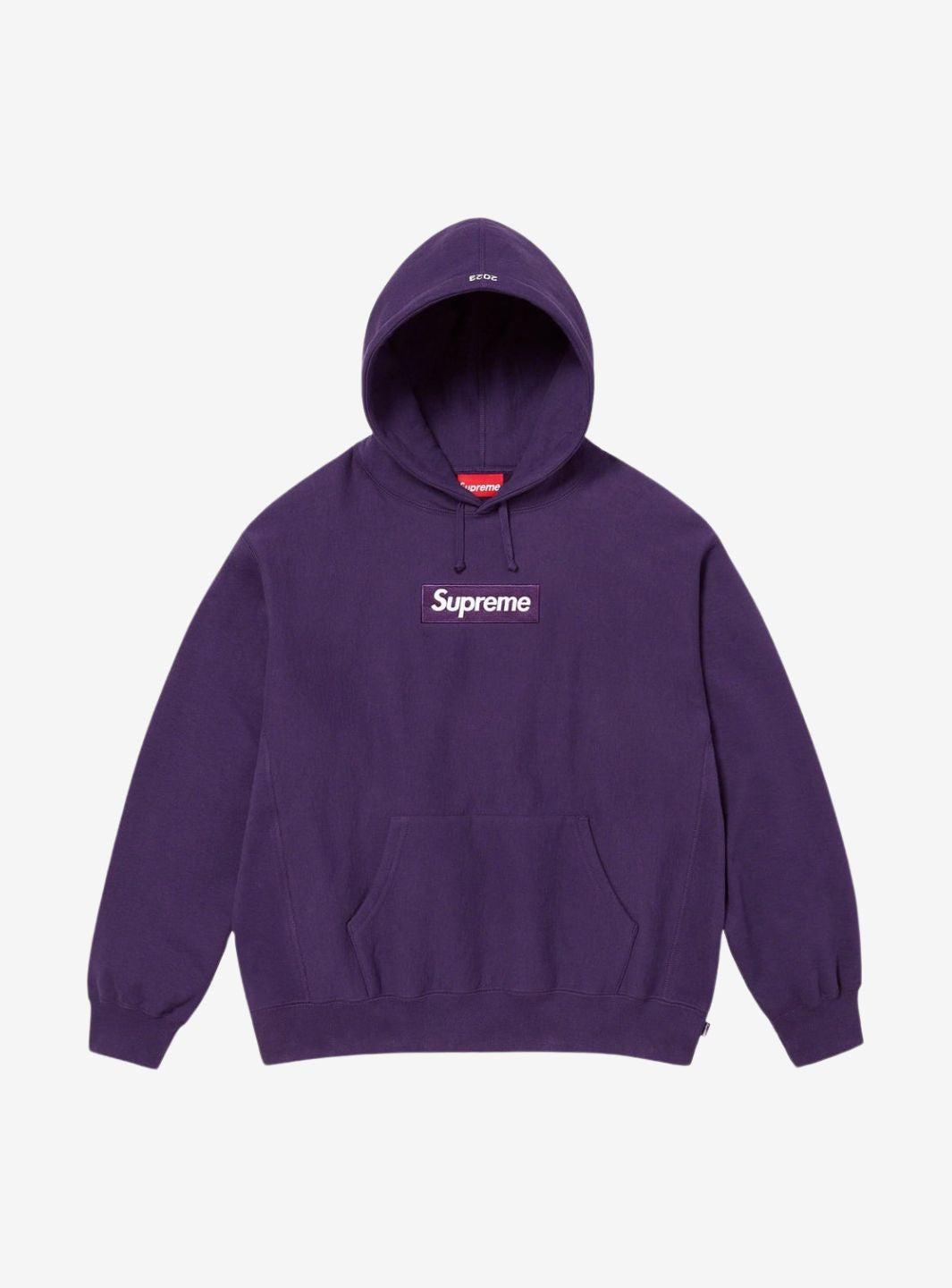 Supreme Box Logo Hoodie Purple