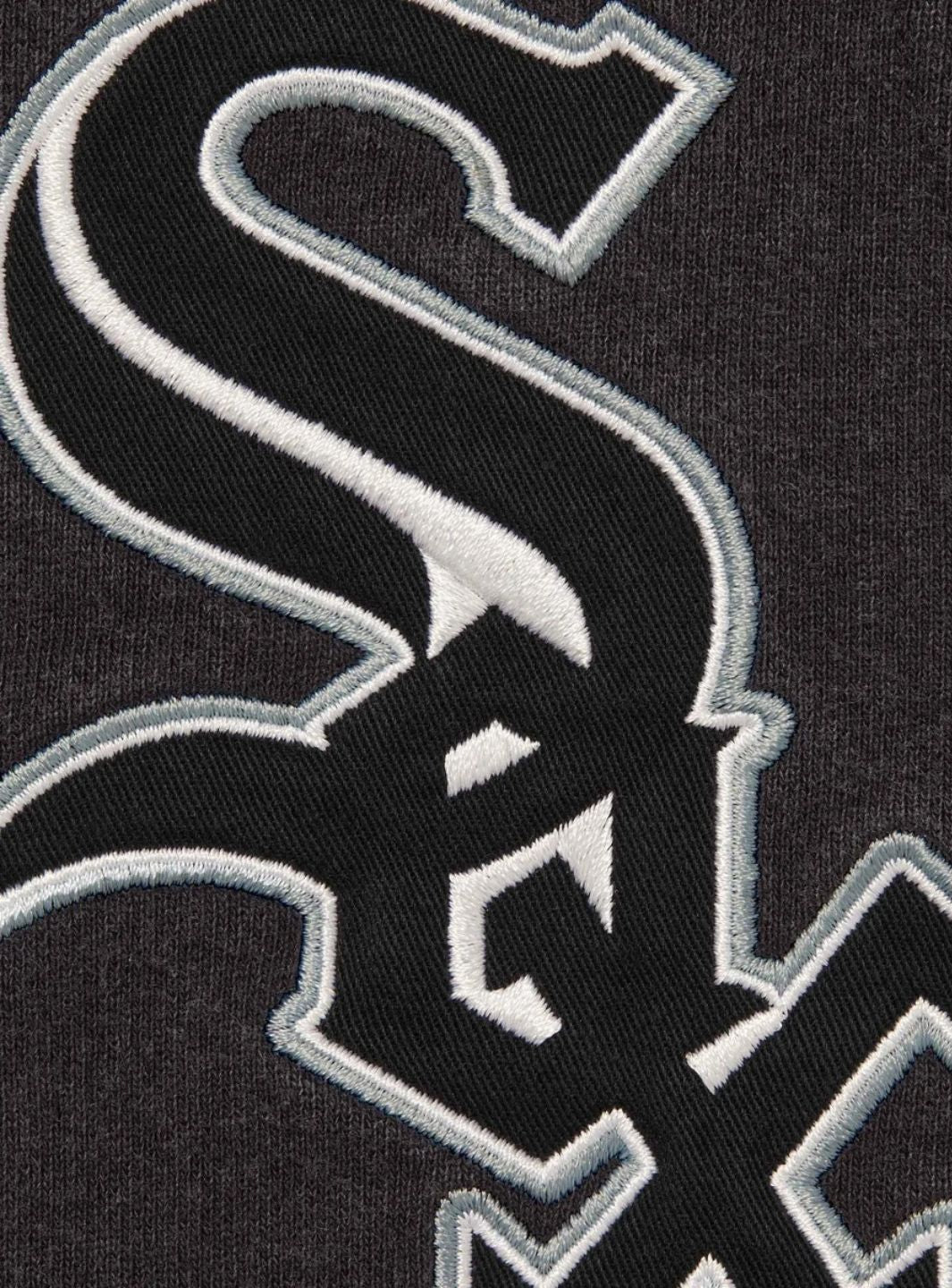 Supreme Chicago White Sox Zip Up Hooded Sweatshirt Black | ResellZone