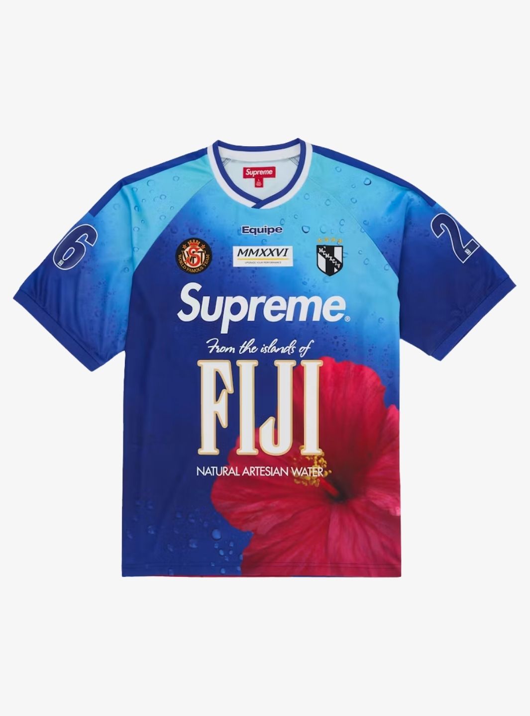 Supreme Fiji Soccer Jersey Multicolor