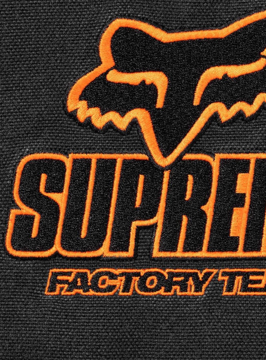 Supreme Fox Racing Hooded Work Jacket Black | ResellZone