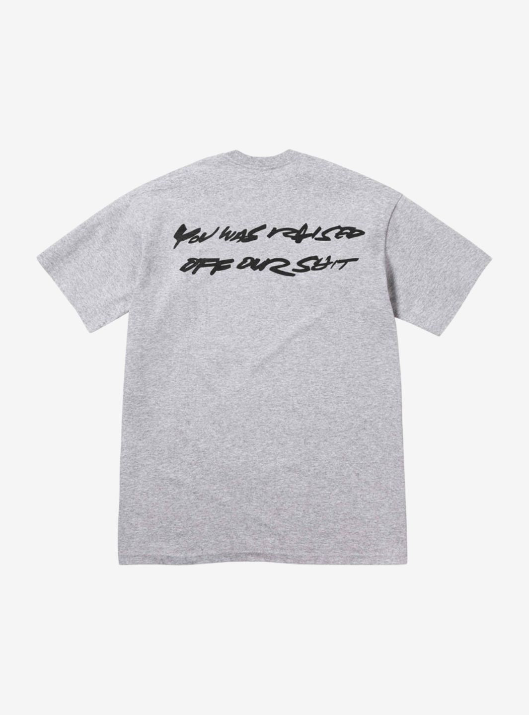 Supreme Futura Box Logo T-Shirt Heather Grey | ResellZone