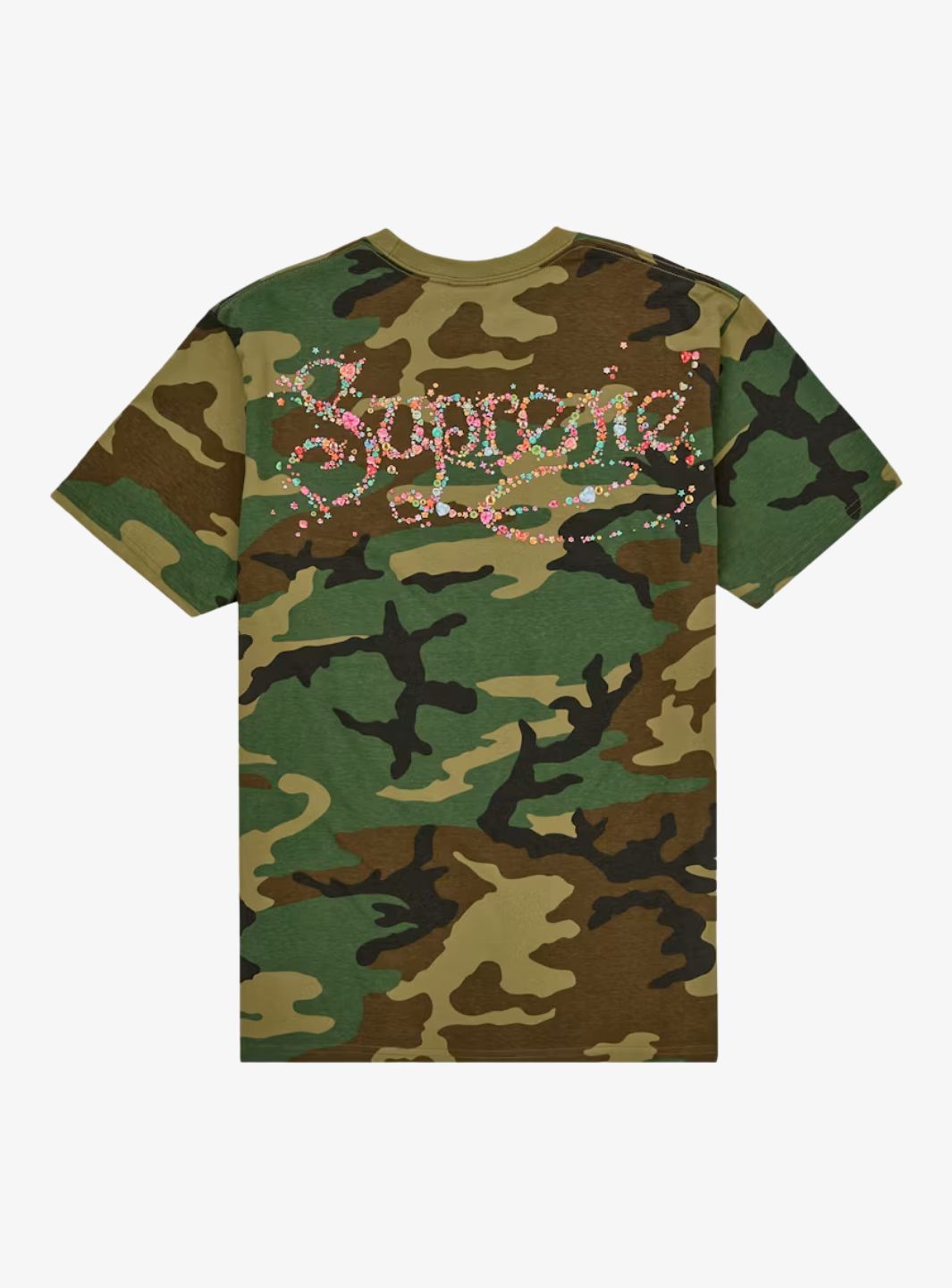 Supreme Gems Tee Woodland Camo