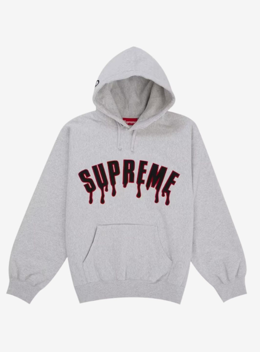 Supreme Ghostface Arc Hooded Sweatshirt Ash Grey | ResellZone
