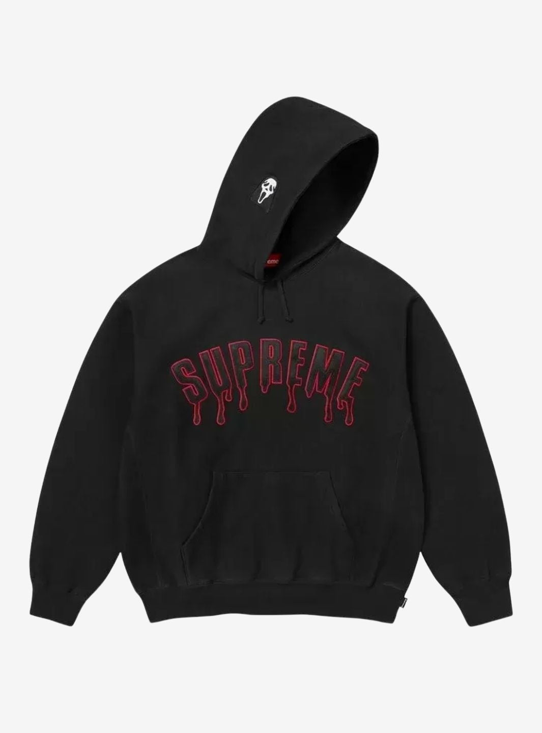 Supreme Ghostface Arc Hooded Sweatshirt Black | ResellZone