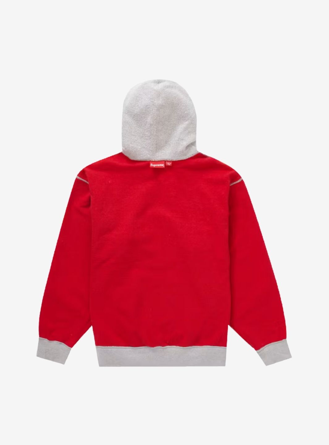 Supreme Inside Out Box Logo Hooded Sweatshirt Heather Grey | ResellZone