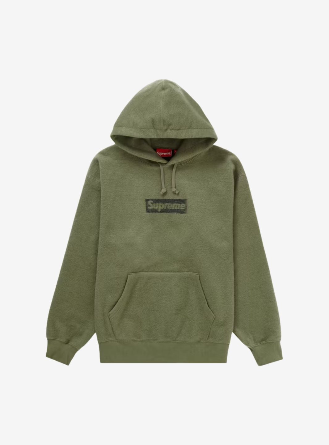 Supreme Inside Out Box Logo Hooded Sweatshirt Light Olive | ResellZone