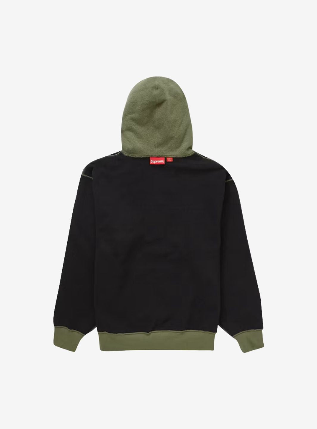 Supreme Inside Out Box Logo Hooded Sweatshirt Light Olive | ResellZone