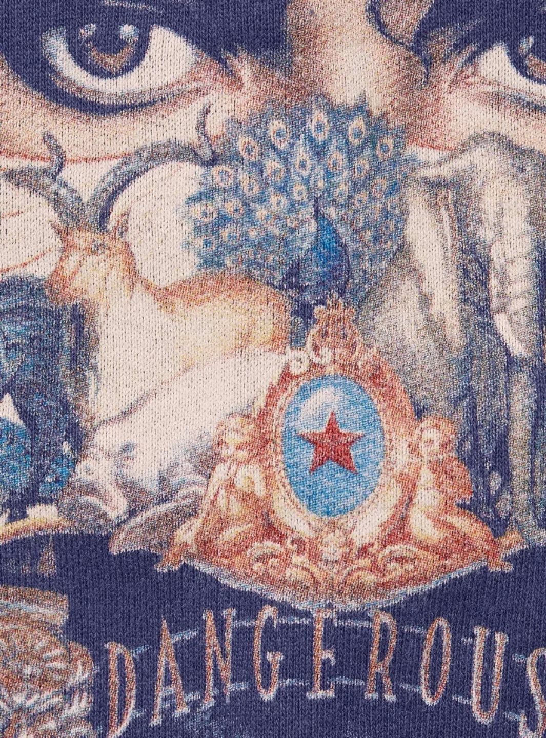 Supreme Michael Jackson Dangerous Zip Up Hooded Sweatshirt Washed Navy | ResellZone